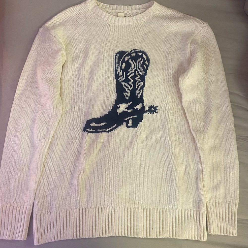 Aeropostale Cowboy Boot Sweater